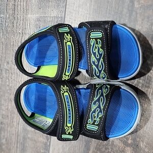 Skechers boys sandals lights